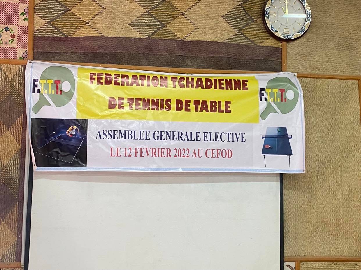 Illustration de la discipline Tennis de table au Tchad