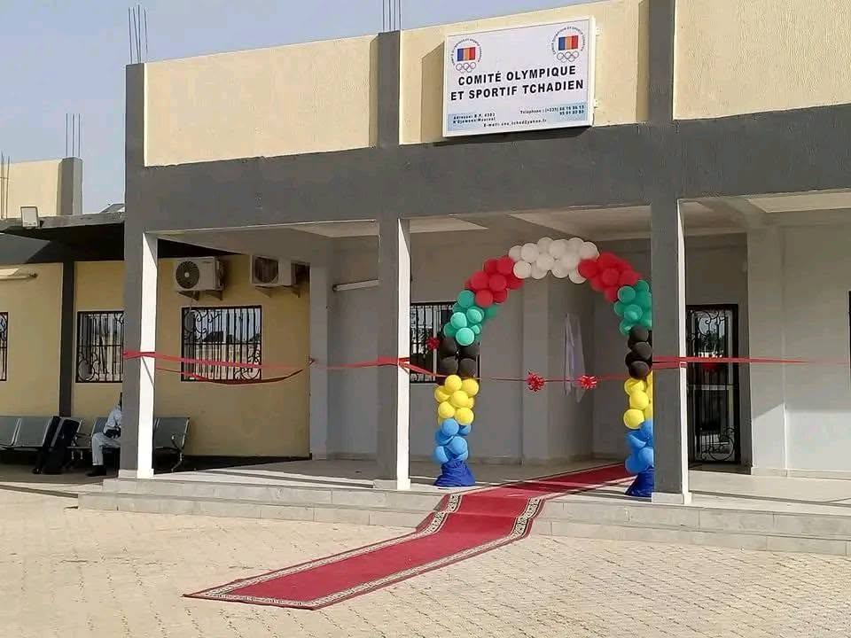 Inauguration du nouveau siège du Comité Olympique et Sportif Tchadien, le 24 mai 2025