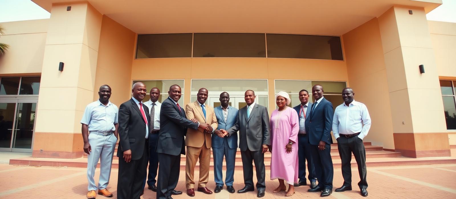Signature d'un accord institutionnel entre responsables sportifs africains